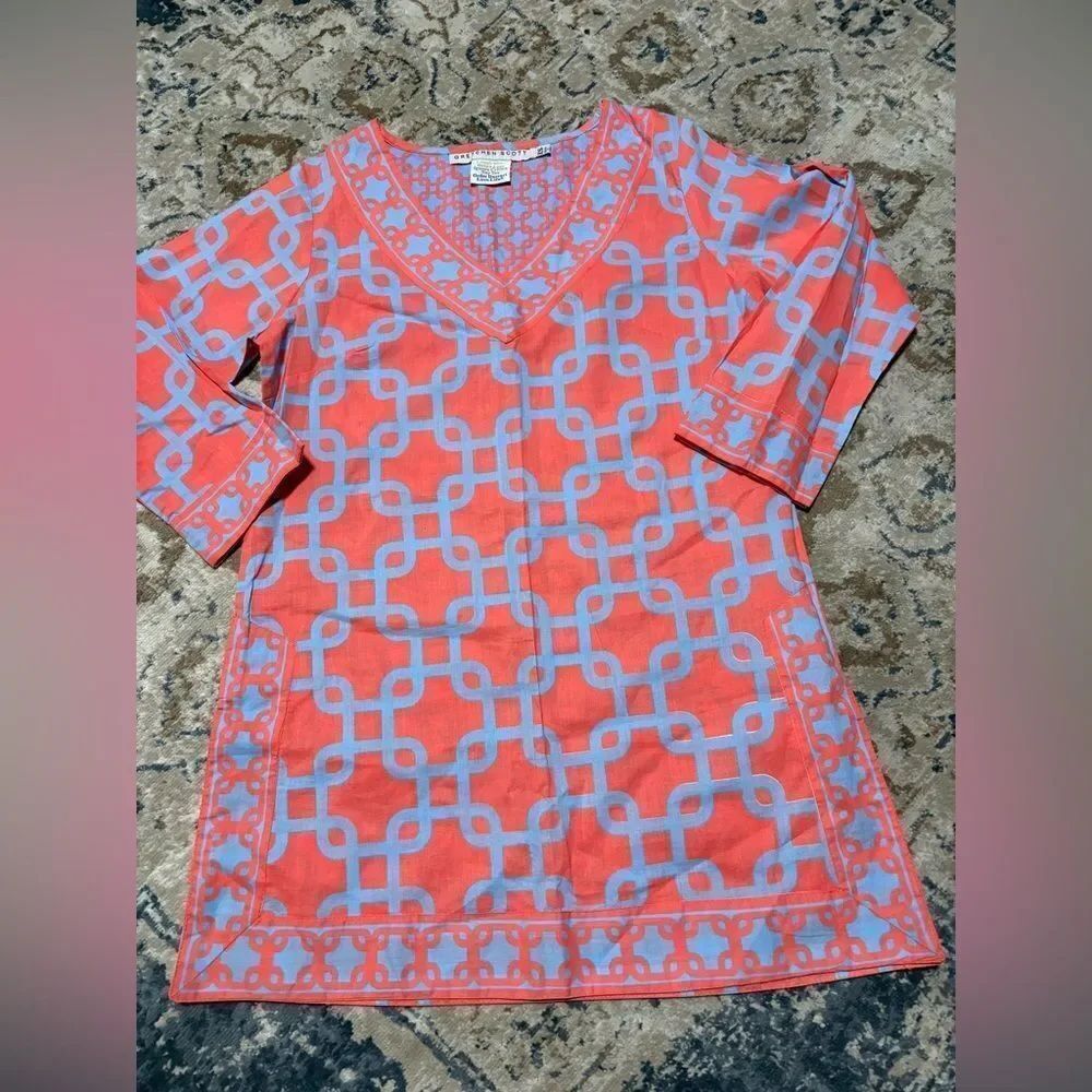 Gretchen Scott Designs Pink Tunic Top XS